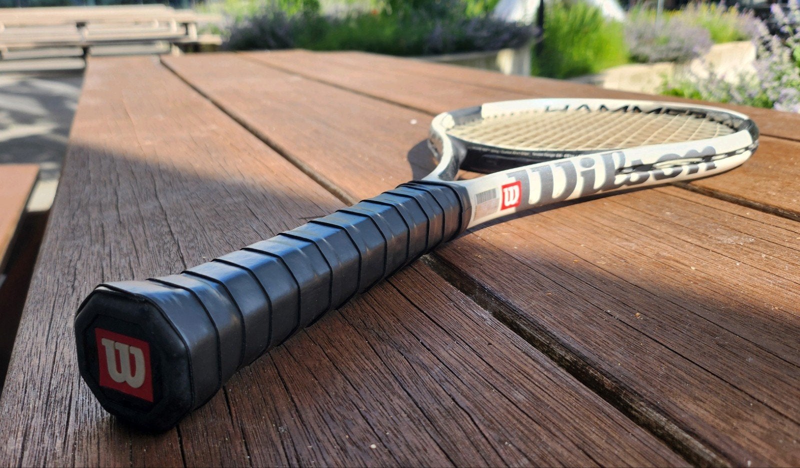 Wilson Hammer 6 L3 Grip, Ophalen of Verzenden, Zo goed als nieuw, Wilson, Racket