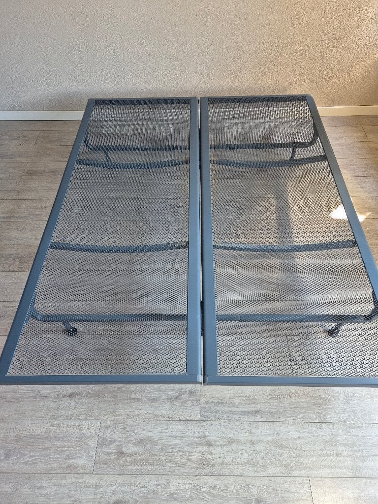 Auping spiralen, Huis en Inrichting, Slaapkamer | Bedden, Ophalen, Gebruikt, Tweepersoons, 80 cm
