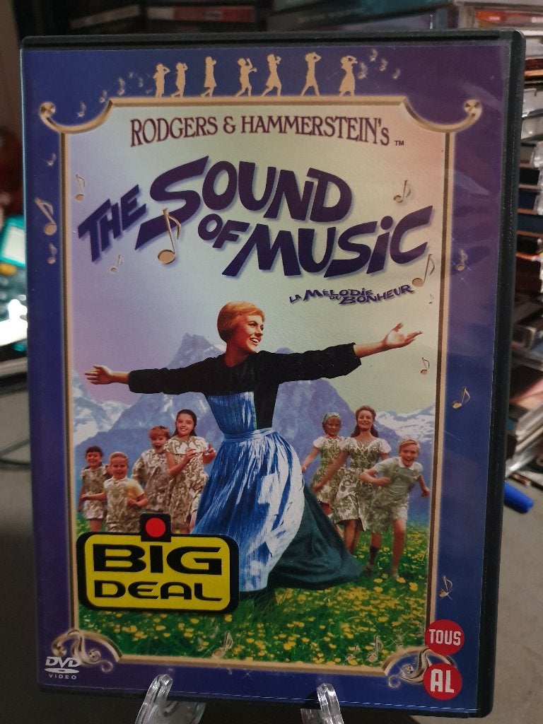 The Sound Of Music (DVD), Alle leeftijden, Ophalen, Zo goed als nieuw, Overige genres