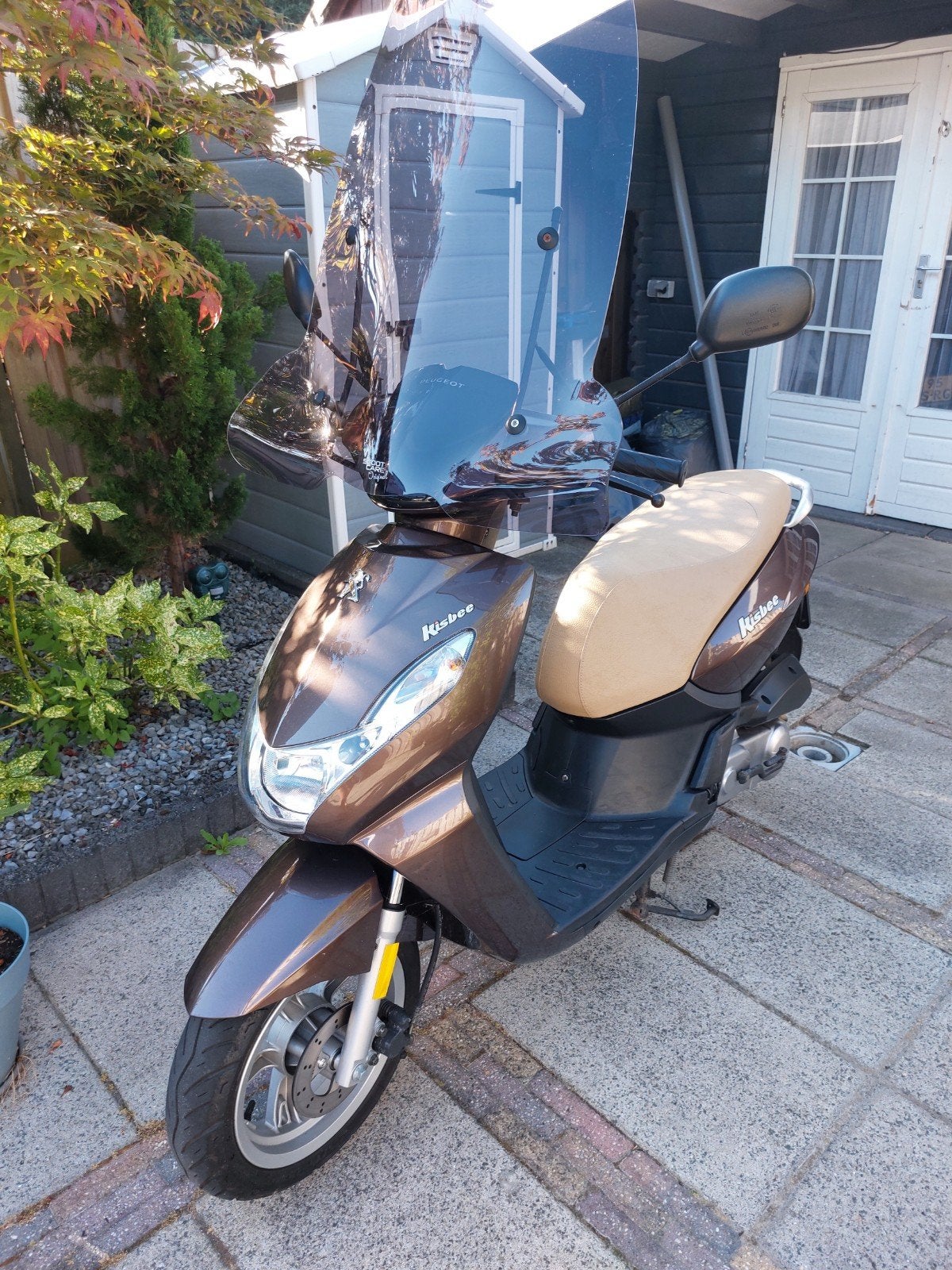 Zeer nette Peugeot Kisbee met weinig kilometers, Fietsen en Brommers, Scooters | Peugeot, Ophalen, Zo goed als nieuw, Overige modellen