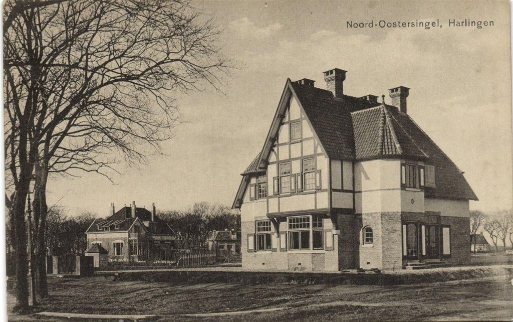 Noord-Oostersingel, Harlingen - ongelopen, Verzamelen, Ansichtkaarten | Nederland, Ongelopen, Friesland, 1920 tot 1940, Verzenden