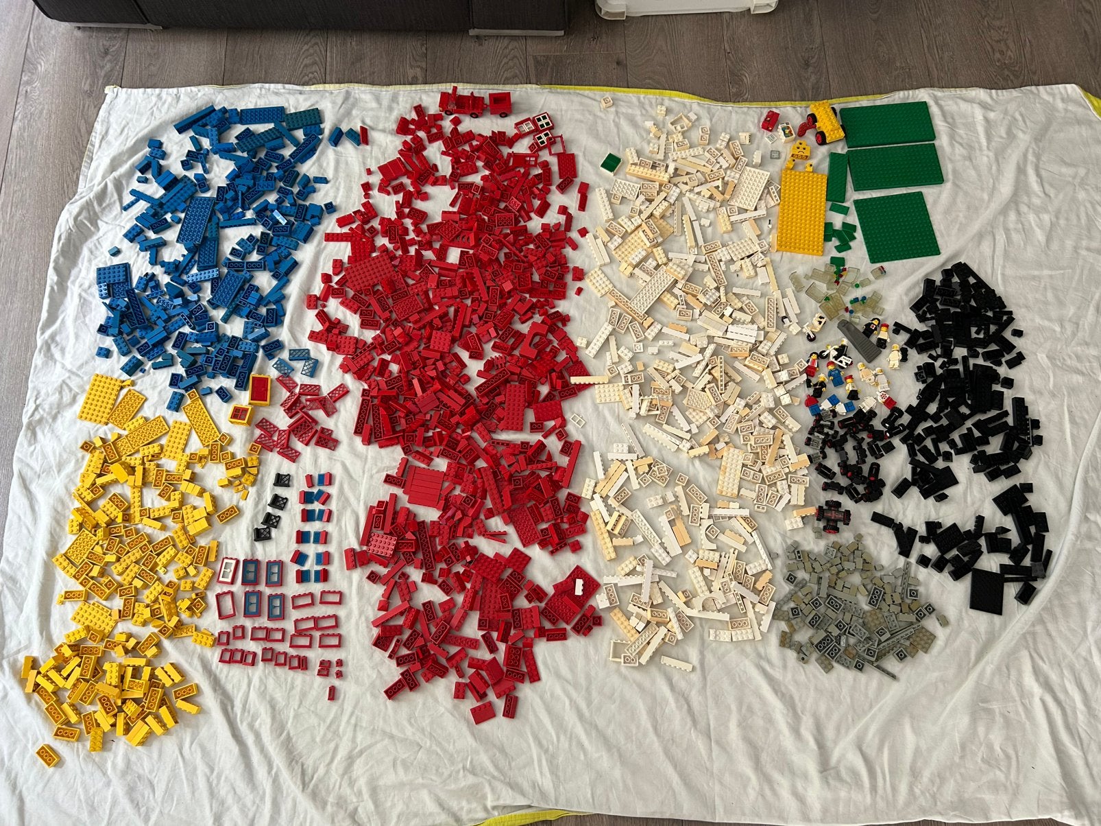 Partijtje lego op kleur gesorteerd 4 kilo, Kinderen en Baby's, Speelgoed | Duplo en Lego, Ophalen of Verzenden, Gebruikt, Lego