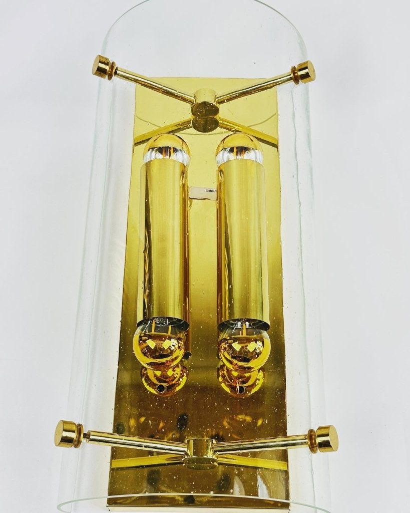 Vintage Glashütte Limburg muurlamp, Niet ingevuld, Gebruikt, Niet ingevuld, Ophalen of Verzenden