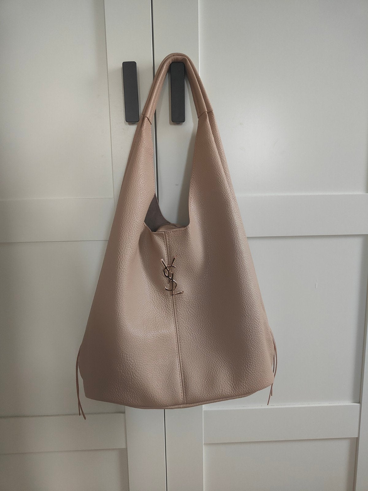 ysl tas beige, Ophalen of Verzenden, Nieuw, Beige, Handtas