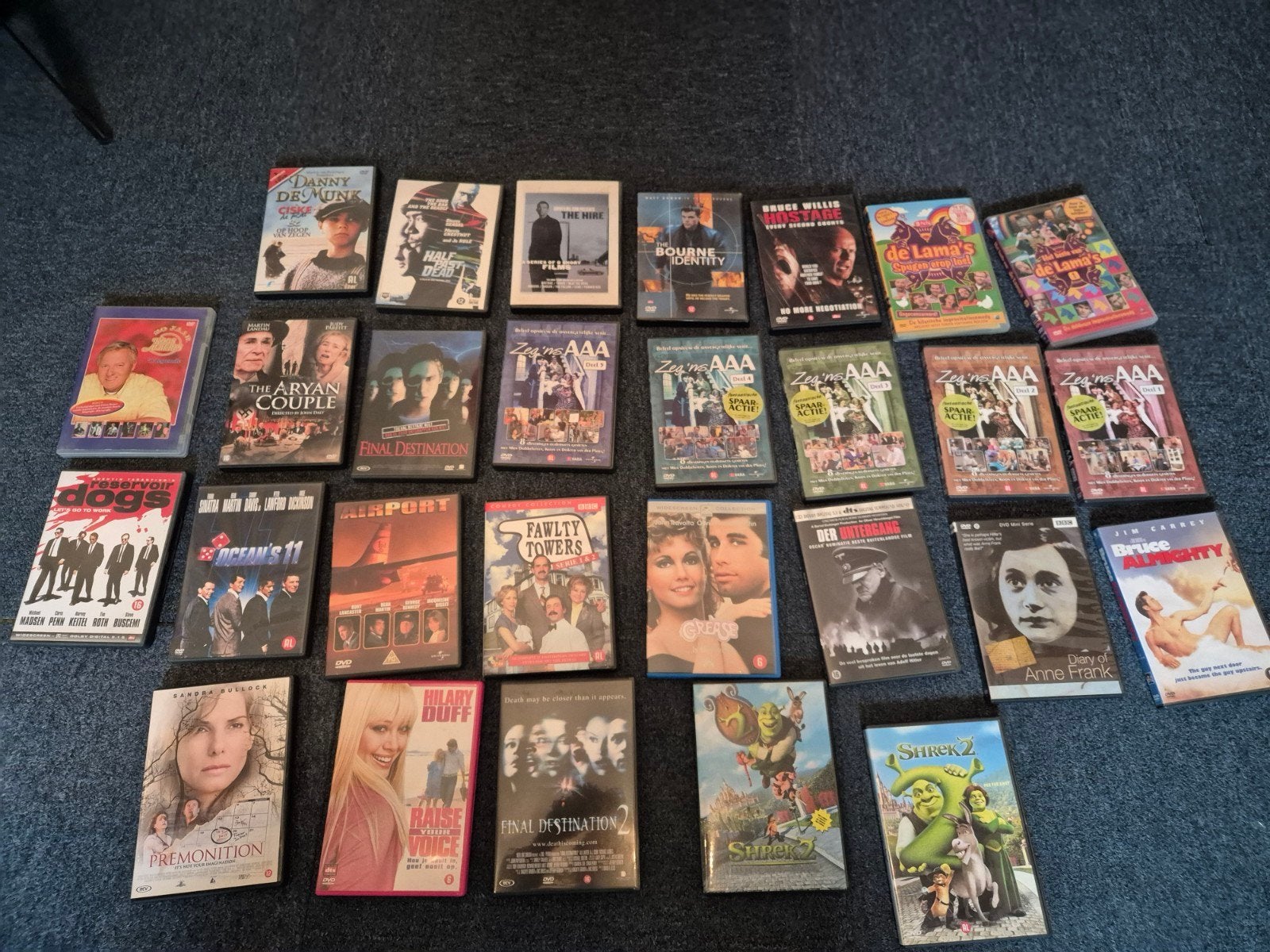Grote collectie diverse DVD films, Alle leeftijden, Ophalen, Gebruikt