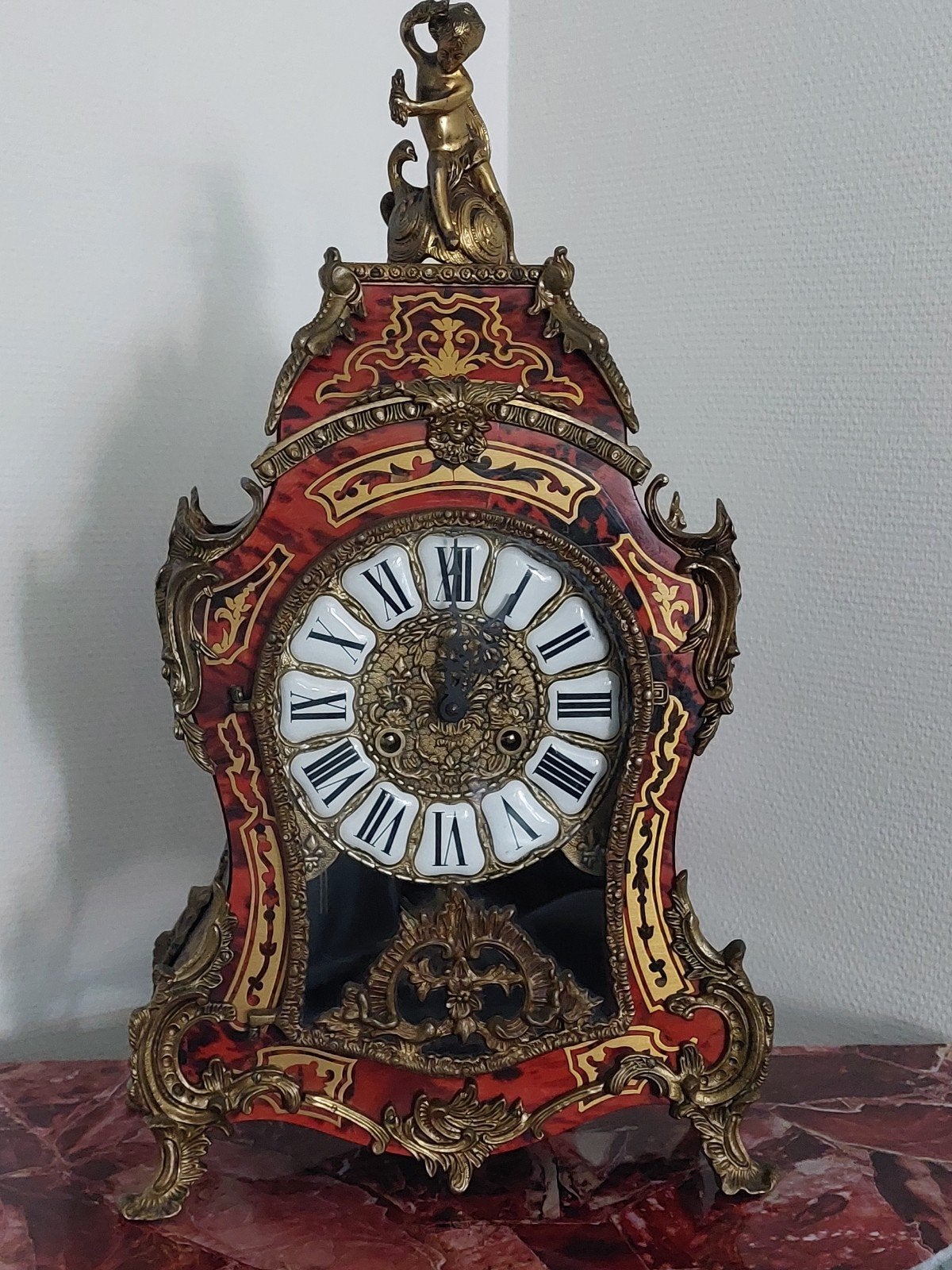 mooie tafelklok, Ophalen of Verzenden