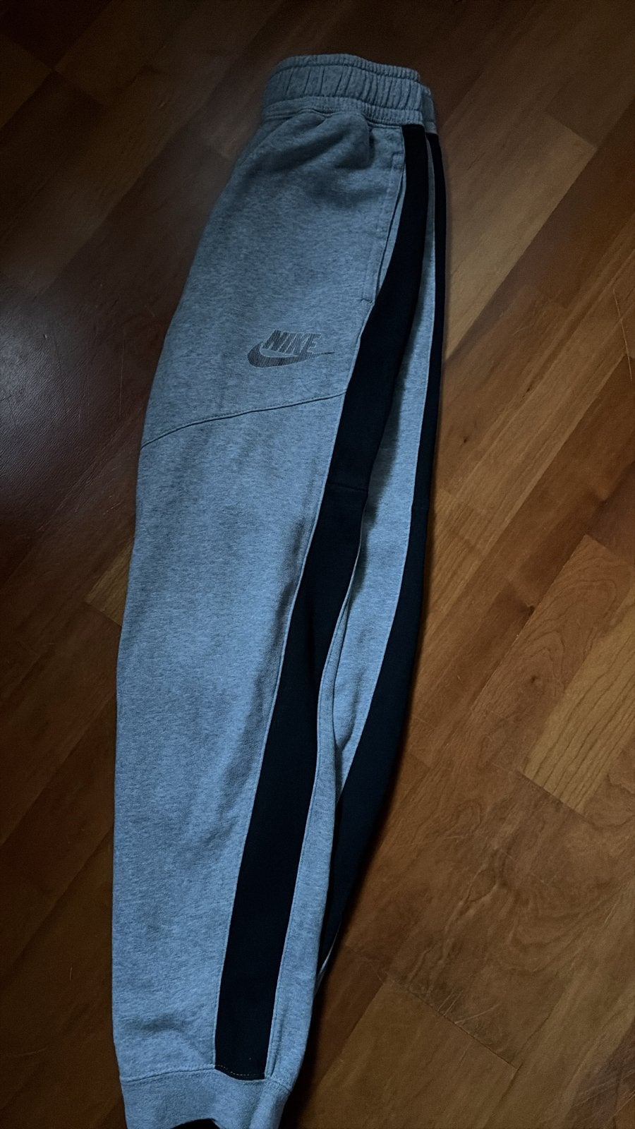 Nike Tech Fleece Joggingbroek Grijs/Zwart Maat XL, Maat 56/58 (XL), Ophalen of Verzenden, Grijs, Gedragen