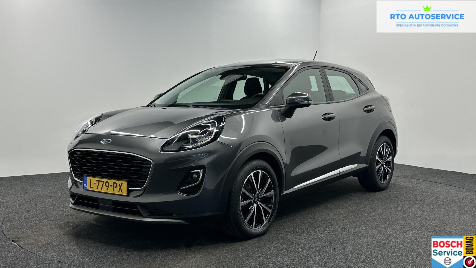 Ford Puma 1.0 EcoBoost Hybrid Titanium NAVI CRUISE LM ECC CA, Stof, Met garantie (alle), Origineel Nederlands, Bedrijf