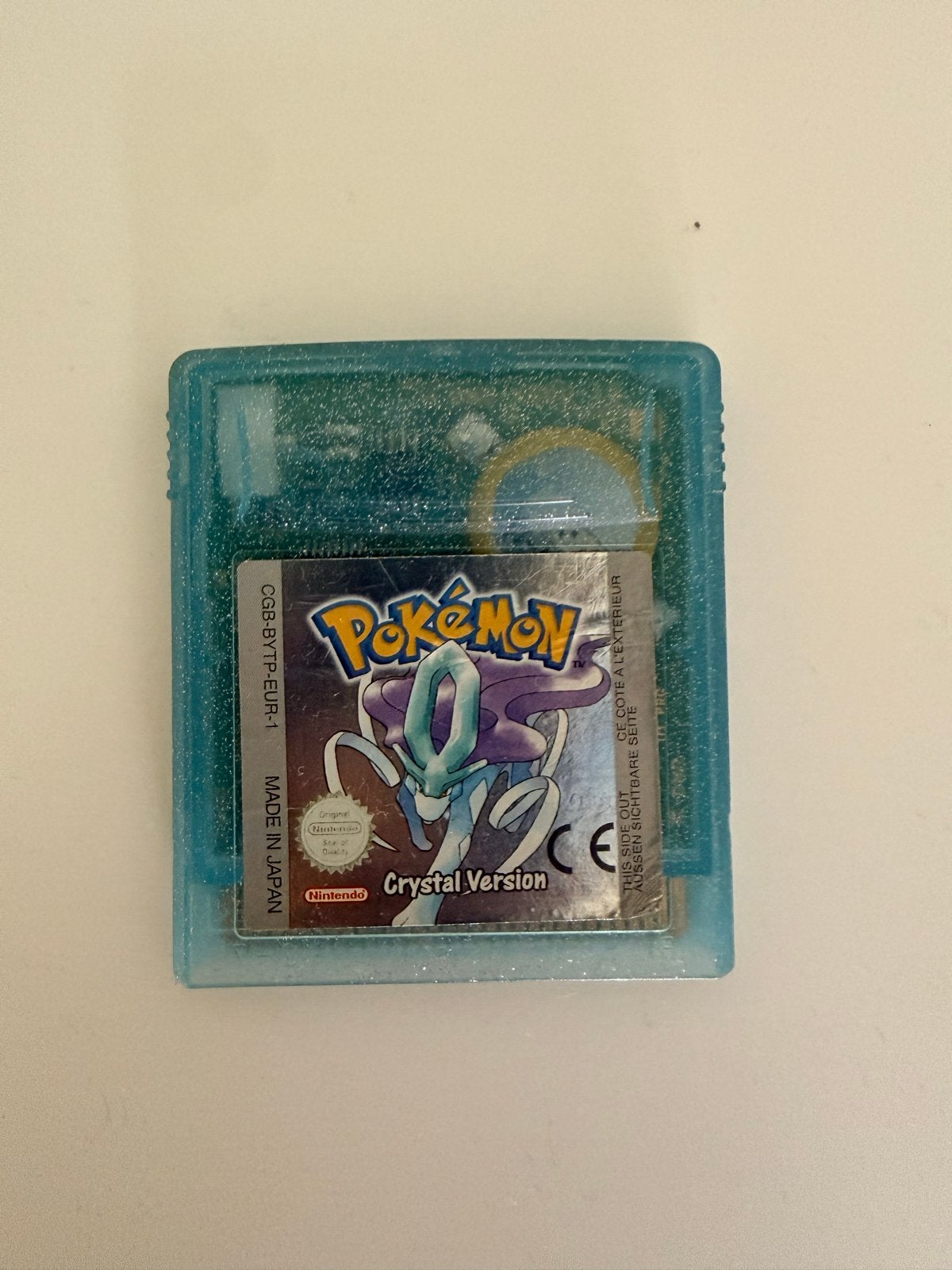 Pokémon Crystal Version - Game Boy Color, Gebruikt, 1 speler, Ophalen of Verzenden, Role Playing Game (Rpg)