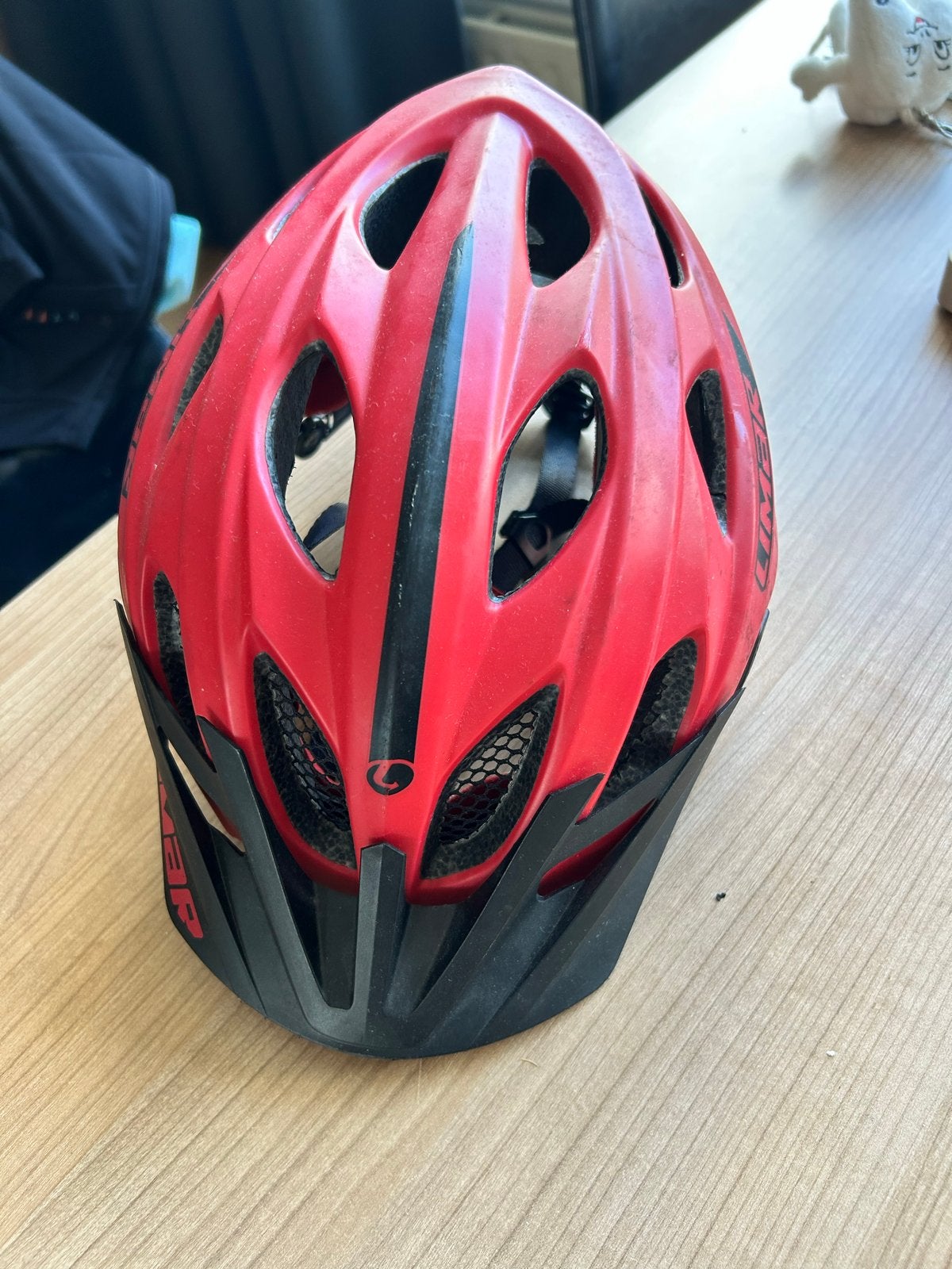 Limar 545 Fietshelm Rood - Maat M (52-57cm), Ophalen of Verzenden, Gebruikt, M, Heer of Dame