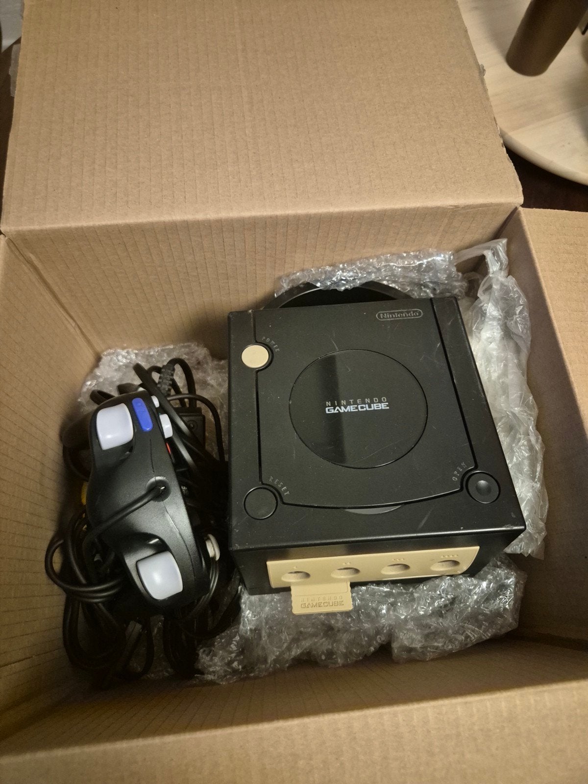 Nintendo GameCube Console, 1 controller + 10 games, 1 speler, Ophalen of Verzenden, Zo goed als nieuw, Vanaf 3 jaar