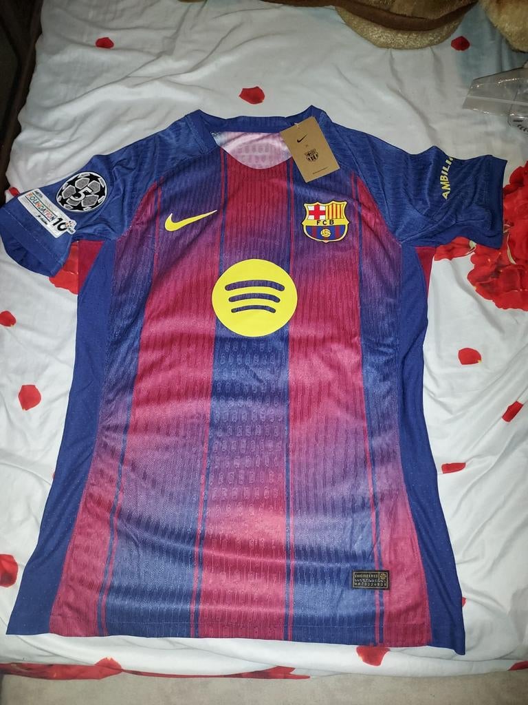 FC Barcelona thuisshirt Lamine Yamal 10, Maat S, Ophalen of Verzenden, Nieuw, Shirt