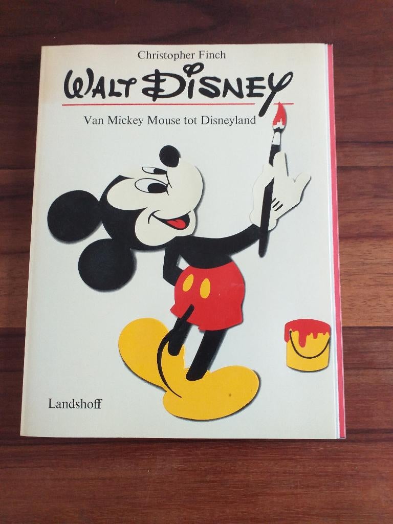 Boek: Walt Disney door Christopher Finch, Ophalen of Verzenden, Overige figuren, Zo goed als nieuw, Overige typen