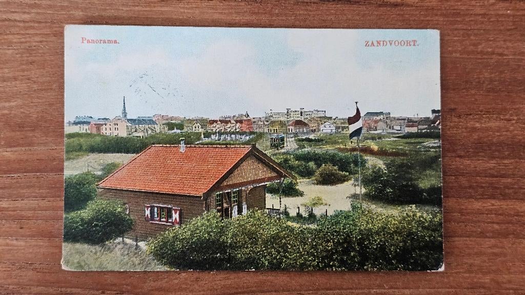 AK Zandvoort Duinen met tram, Verzenden, Voor 1920, Gelopen, Noord-Brabant