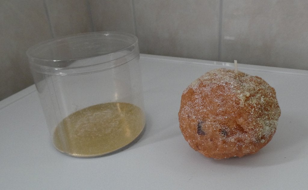 Oliebol kaars, Ophalen, Nieuw, Overige materialen, Kaars