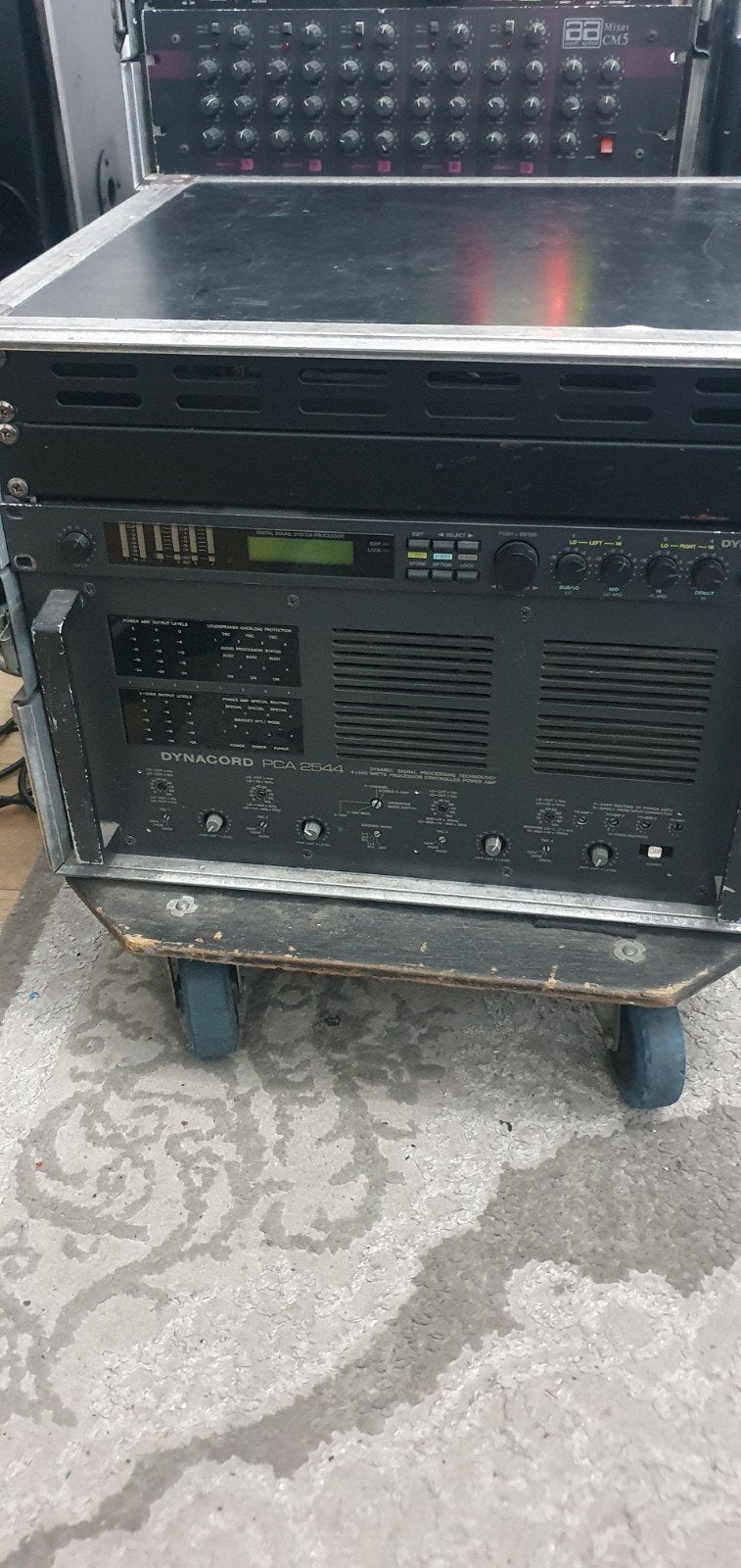 Dynacord PCA 2544 Versterker met DSP 224 Processor, 120 watt of meer, Ophalen, Overige merken, Gebruikt