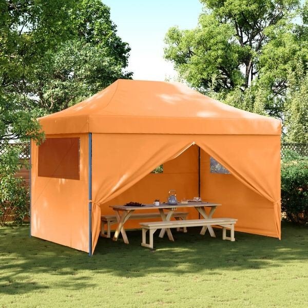 Partytent inklapbaar pop-up met 4 zijwanden nieuw in doos, Ophalen of Verzenden, Nieuw, Minder dan 5 meter, Opvouwbaar