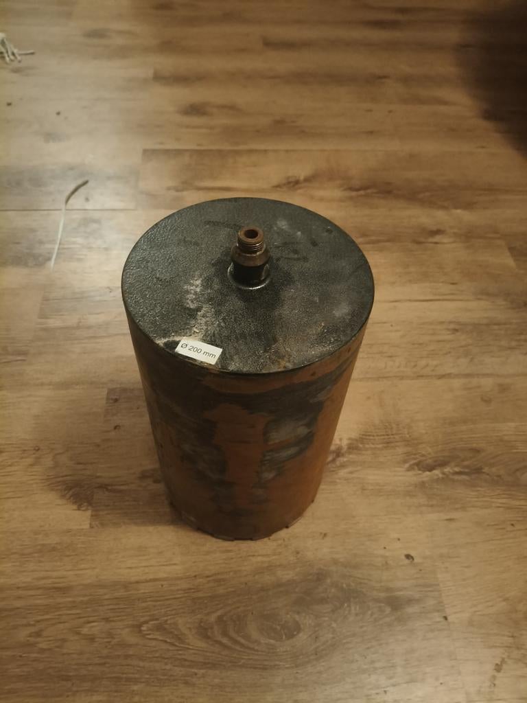 Boor voor grote gaten, diameter 200 mm, Ophalen of Verzenden, Gebruikt, Overige typen