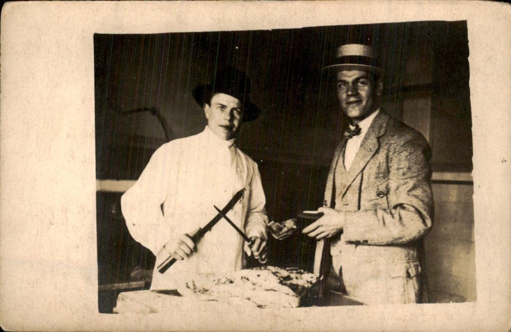 Akersloot - Fotokaart - Slager ? Slagerij  Winkel, Ophalen of Verzenden, Voor 1920, Ongelopen, Noord-Holland