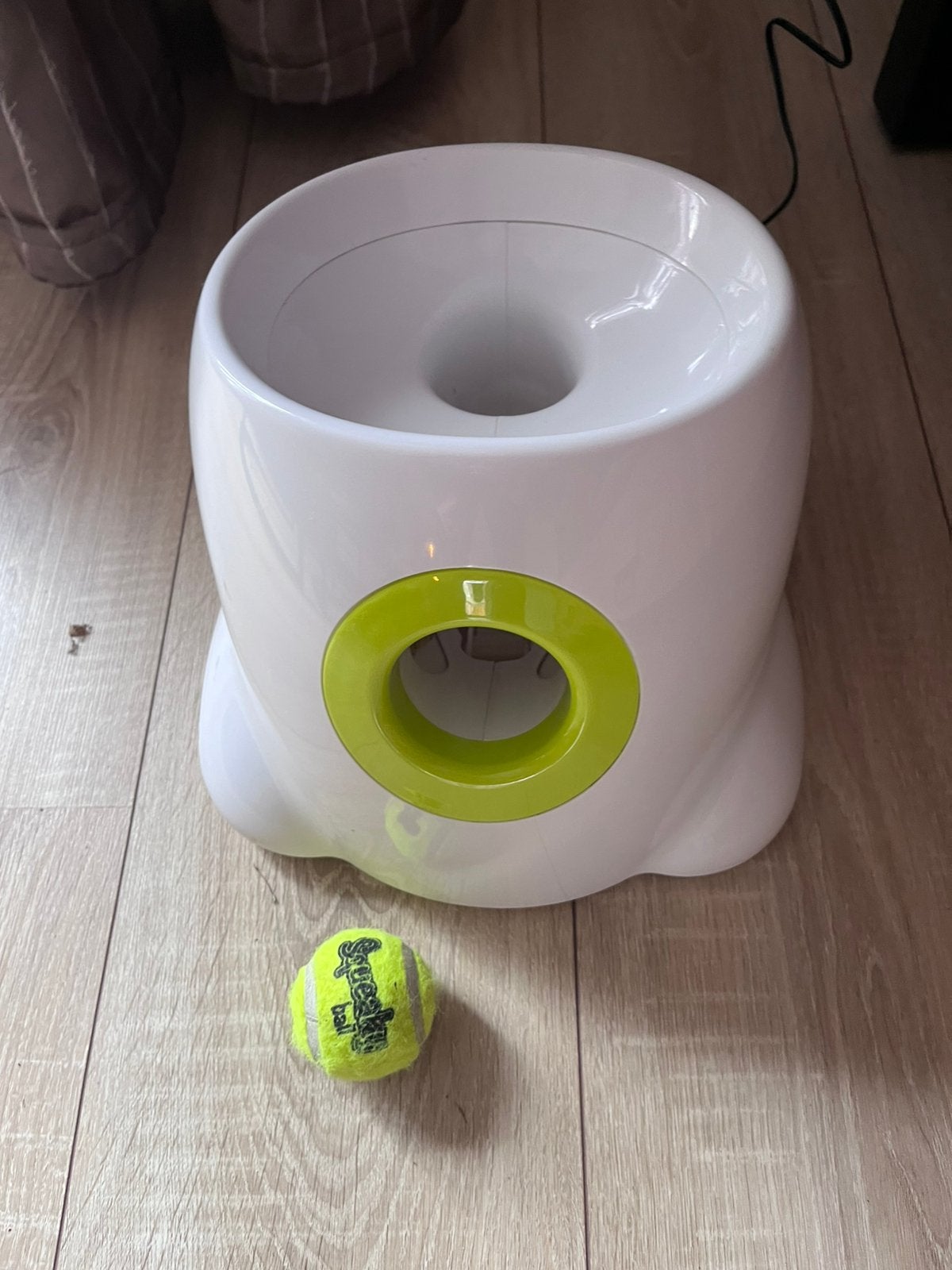 Automatische ballenwerper, Dieren en Toebehoren, Ophalen of Verzenden, Zo goed als nieuw, Apporteerspeelgoed, Overige merken