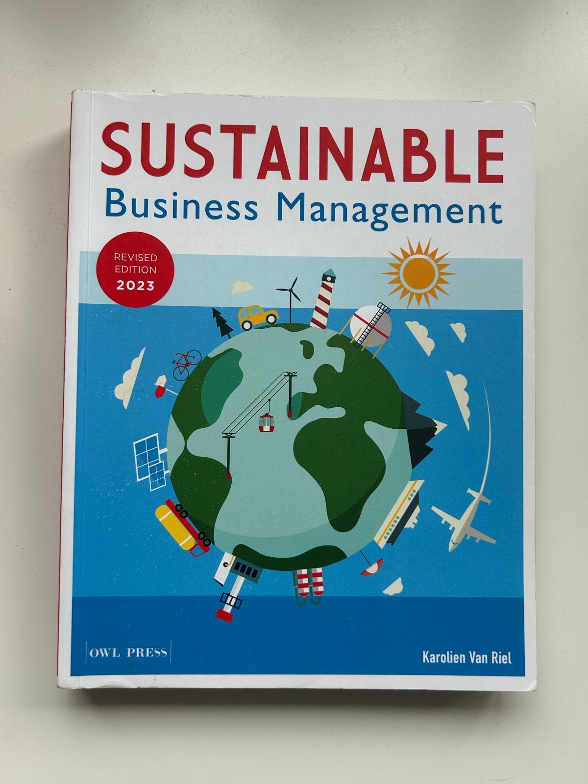 Sustainable Business Management - Engelstalig boek, Boeken, Ophalen of Verzenden, Gamma, Gelezen, HBO