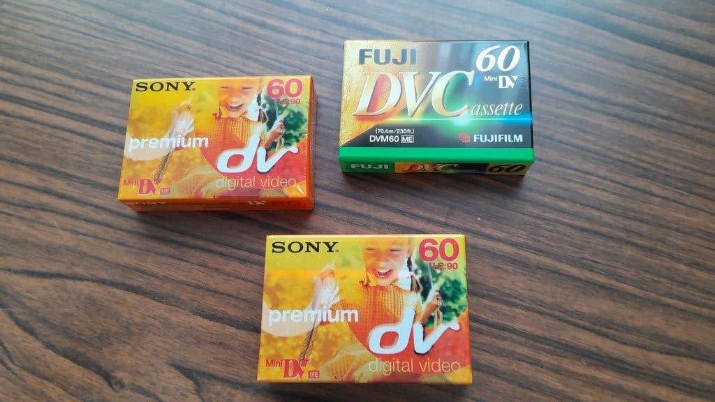 3st. Mini DV tapes/ cassette, Audio, Tv en Foto, Videocamera's Digitaal, Overige merken, Mini dv, 20x of meer, Nieuw