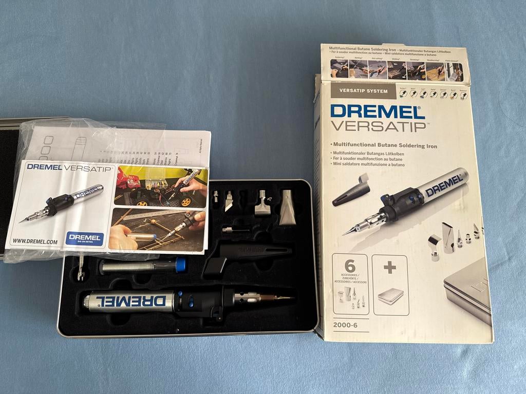 Dremel Versatip soldeerbout op butaangas, Ophalen of Verzenden, Zo goed als nieuw