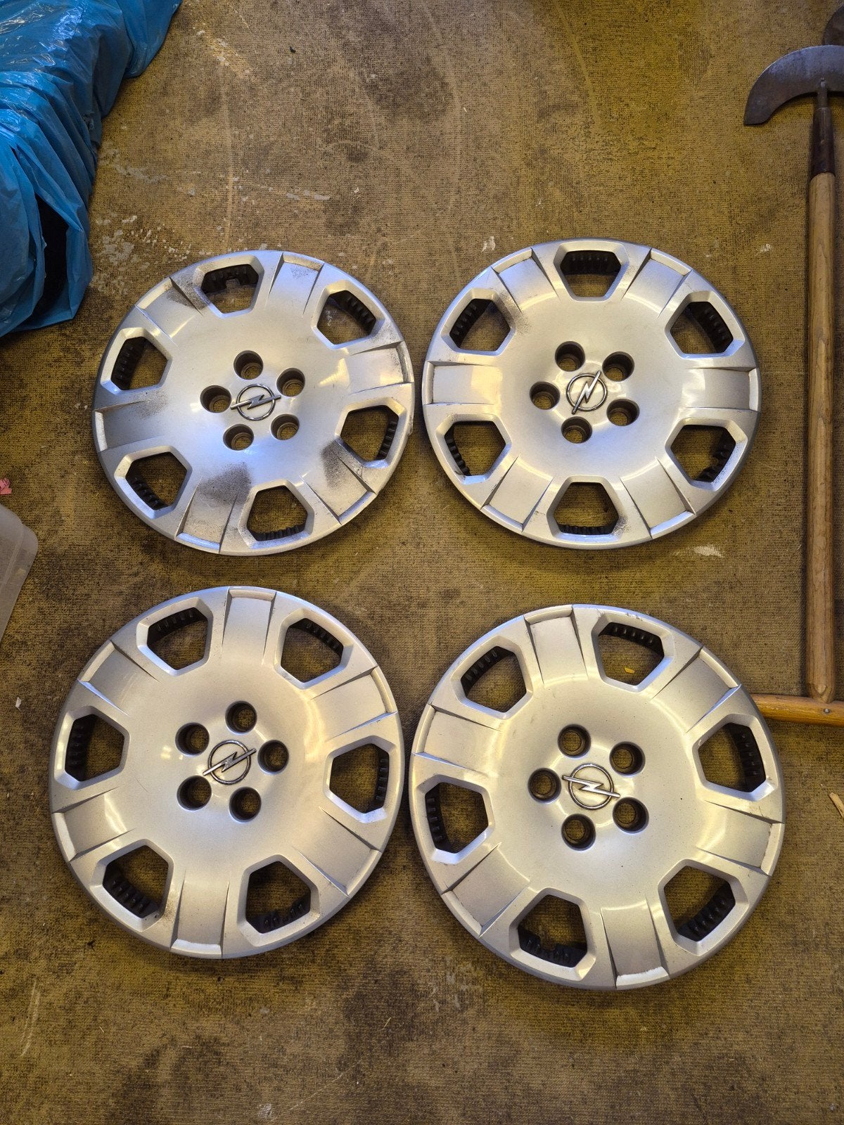 4x wieldop 16 inch Opel Zafira, Ophalen of Verzenden, Gebruikt