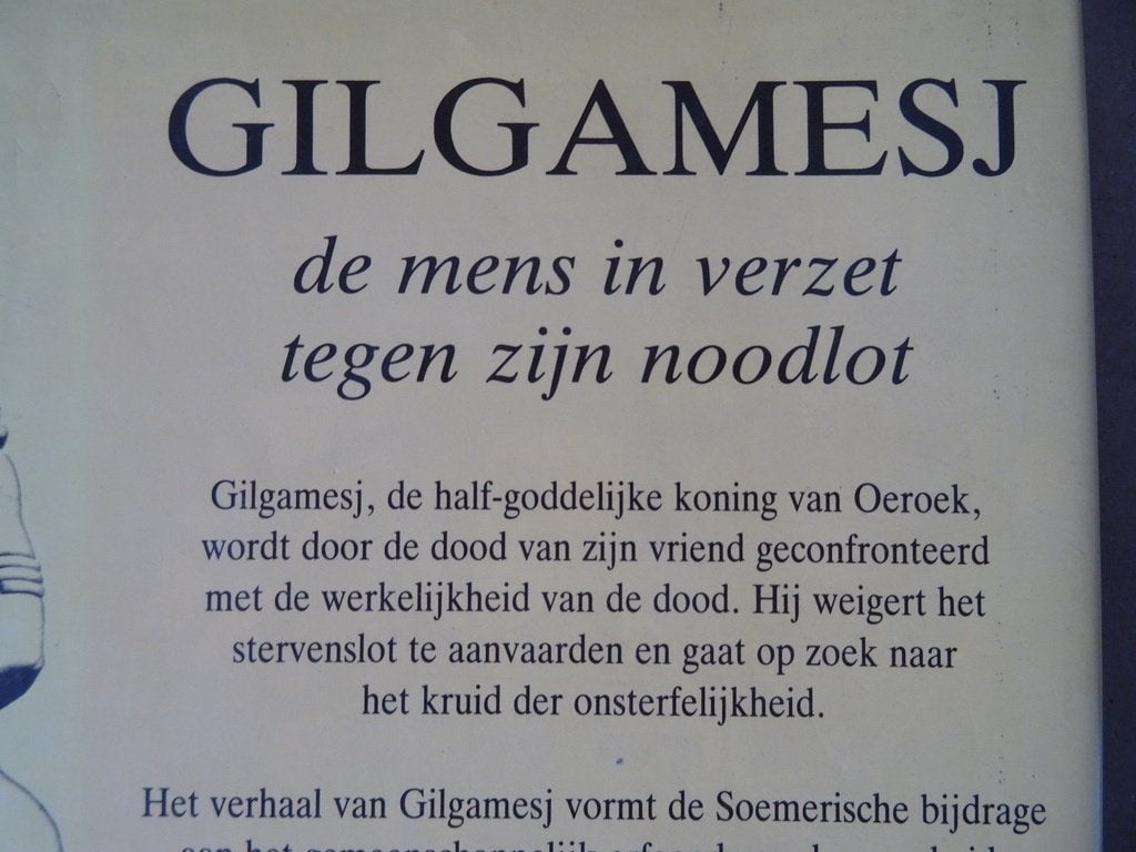 E. Th. van Der Veer-Bertels Gilgamesj de mens in verzet 1985, 14e eeuw of eerder, Ophalen of Verzenden, Zo goed als nieuw, Overige gebieden