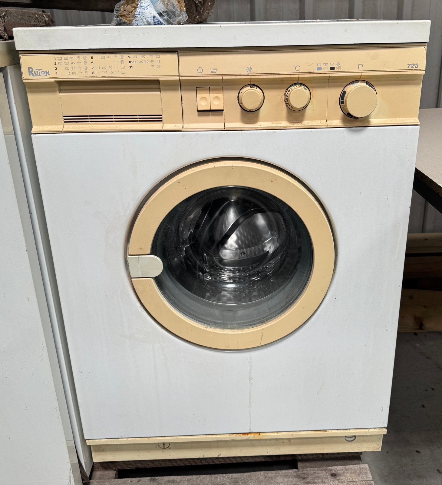 Gratis af te halen – wasmachine, Witgoed en Apparatuur, Wasmachines, Gebruikt, Voorlader, 1200 tot 1600 toeren, Ophalen