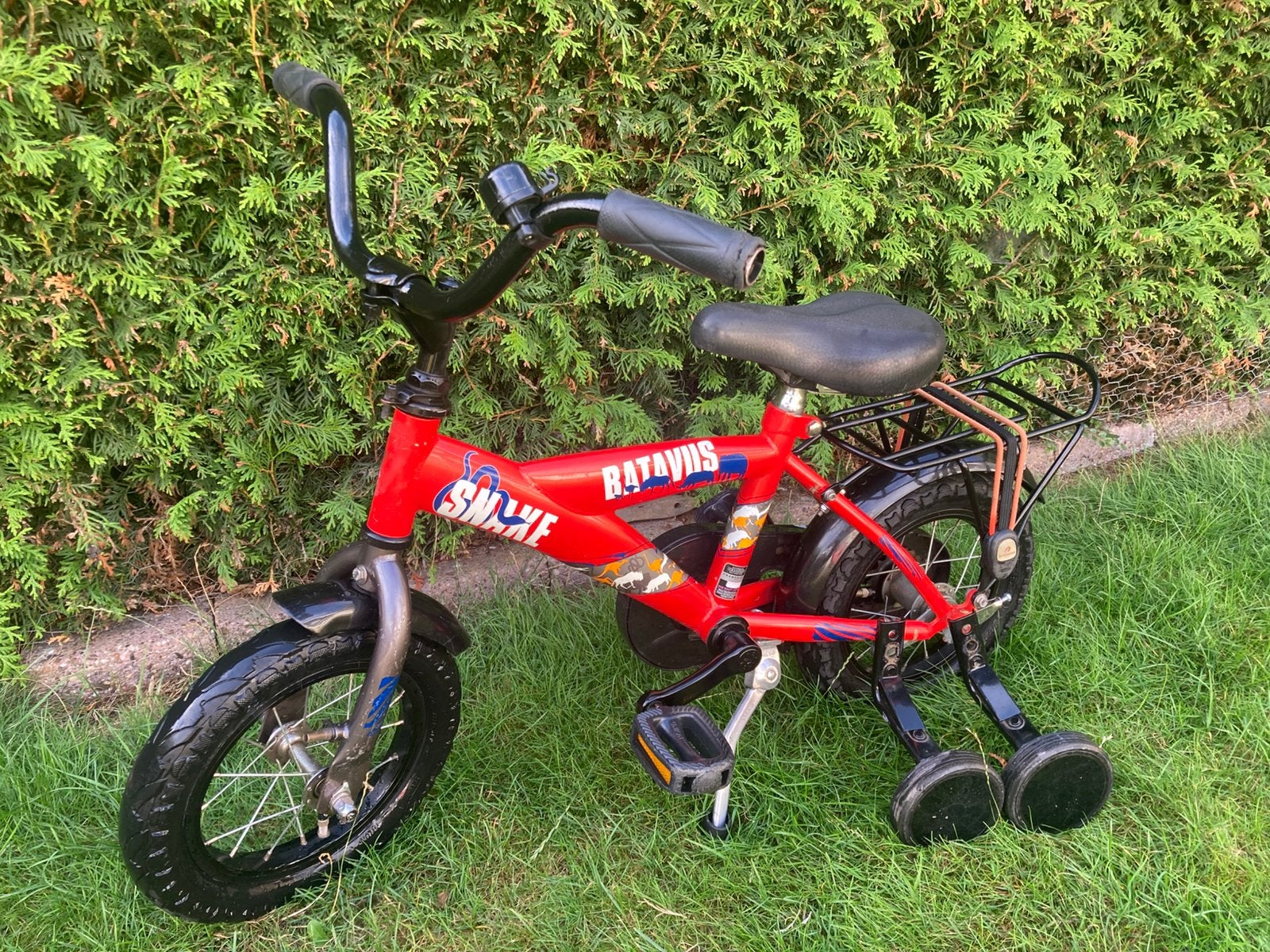 12 inch zeer net Batavus fietsje met zijwieltjes, Ophalen, Zo goed als nieuw, Minder dan 16 inch