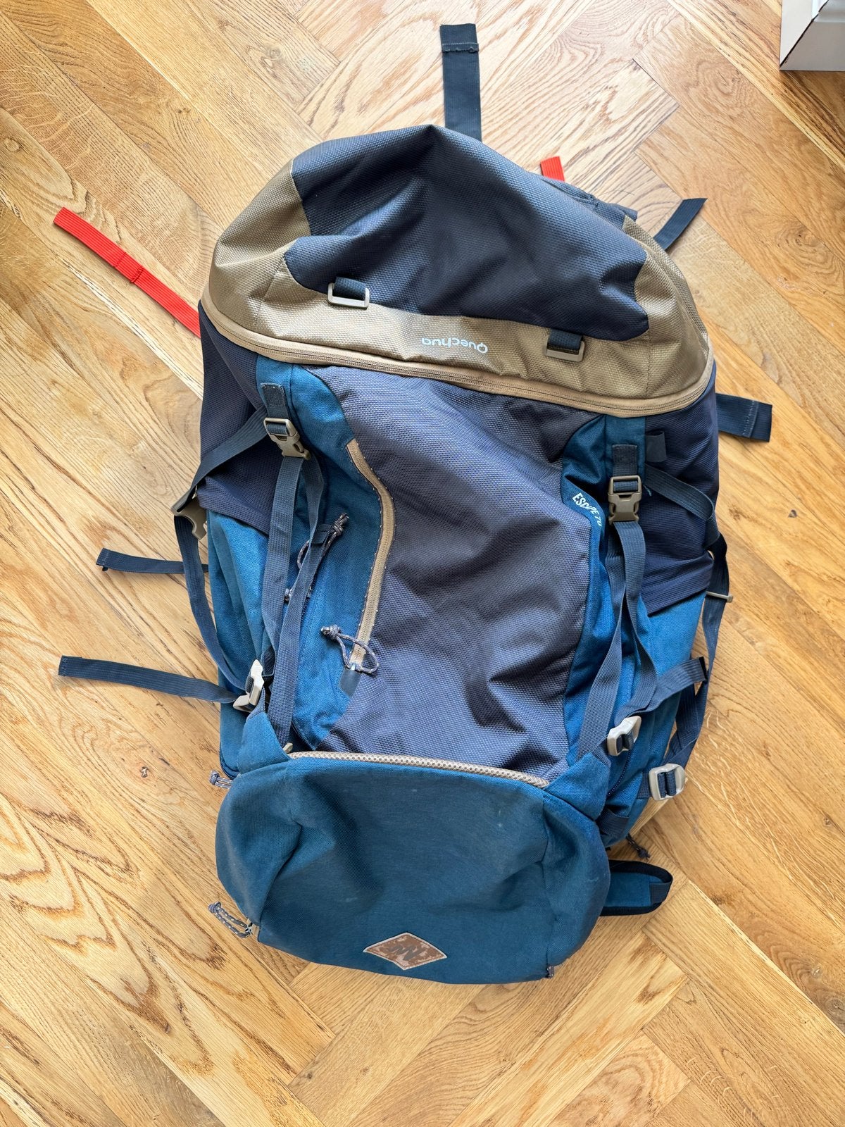 Quechua Escape 70L + 10L Backpack, Ophalen, Gebruikt, Overige merken, Trekking