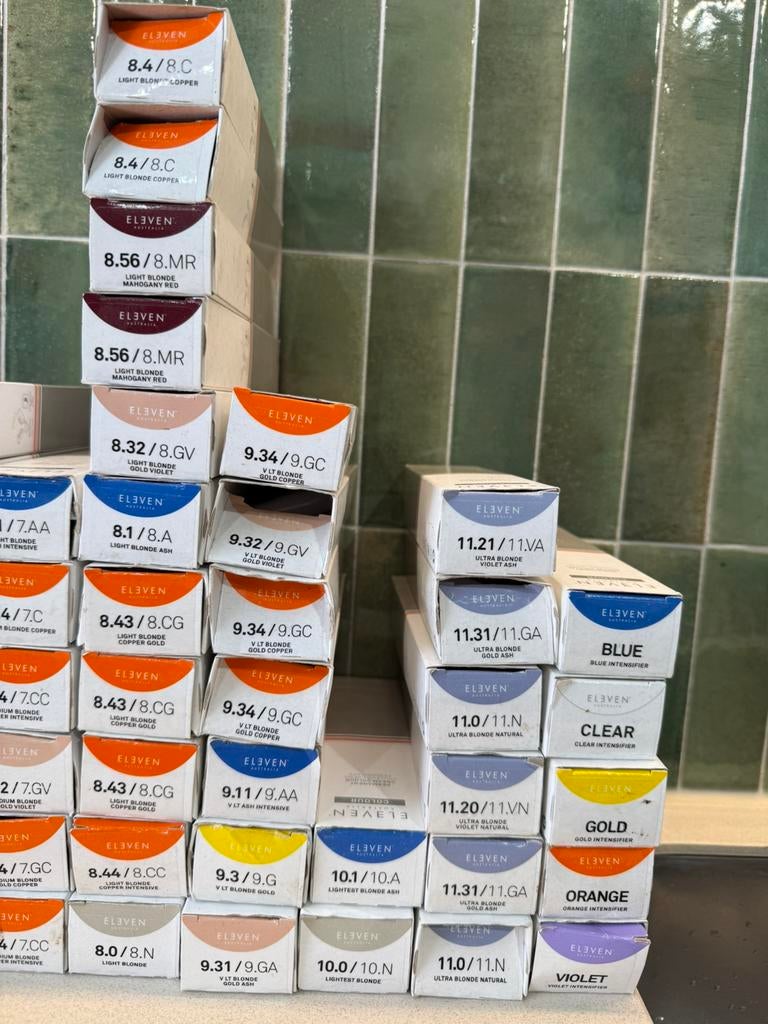 ELEVEN Australia kleuringen + softcolor restpartij, Ophalen of Verzenden, Gebruikt