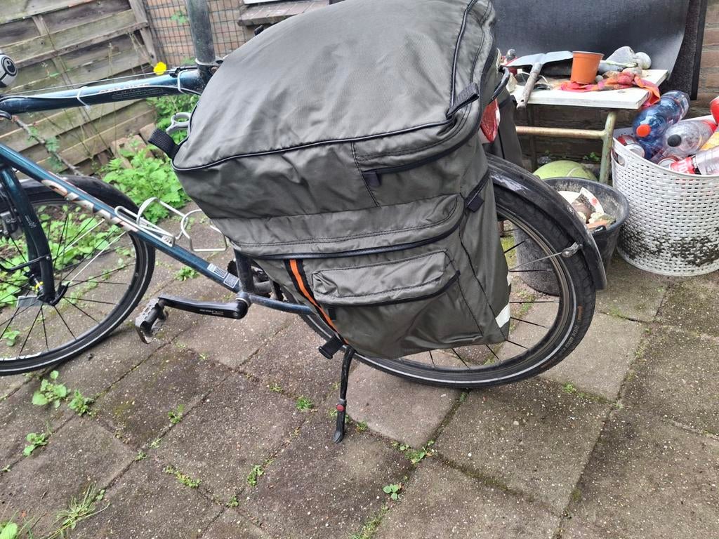 AGU Sport Fietstassen set achter - vintage, Ophalen of Verzenden, Gebruikt, AGU Sport