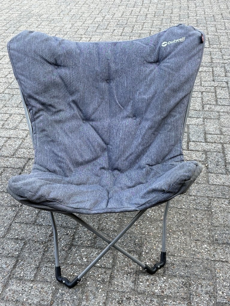 2 Outwell loungestoelen voor € 89,-, Ophalen, Zo goed als nieuw, Campingstoel