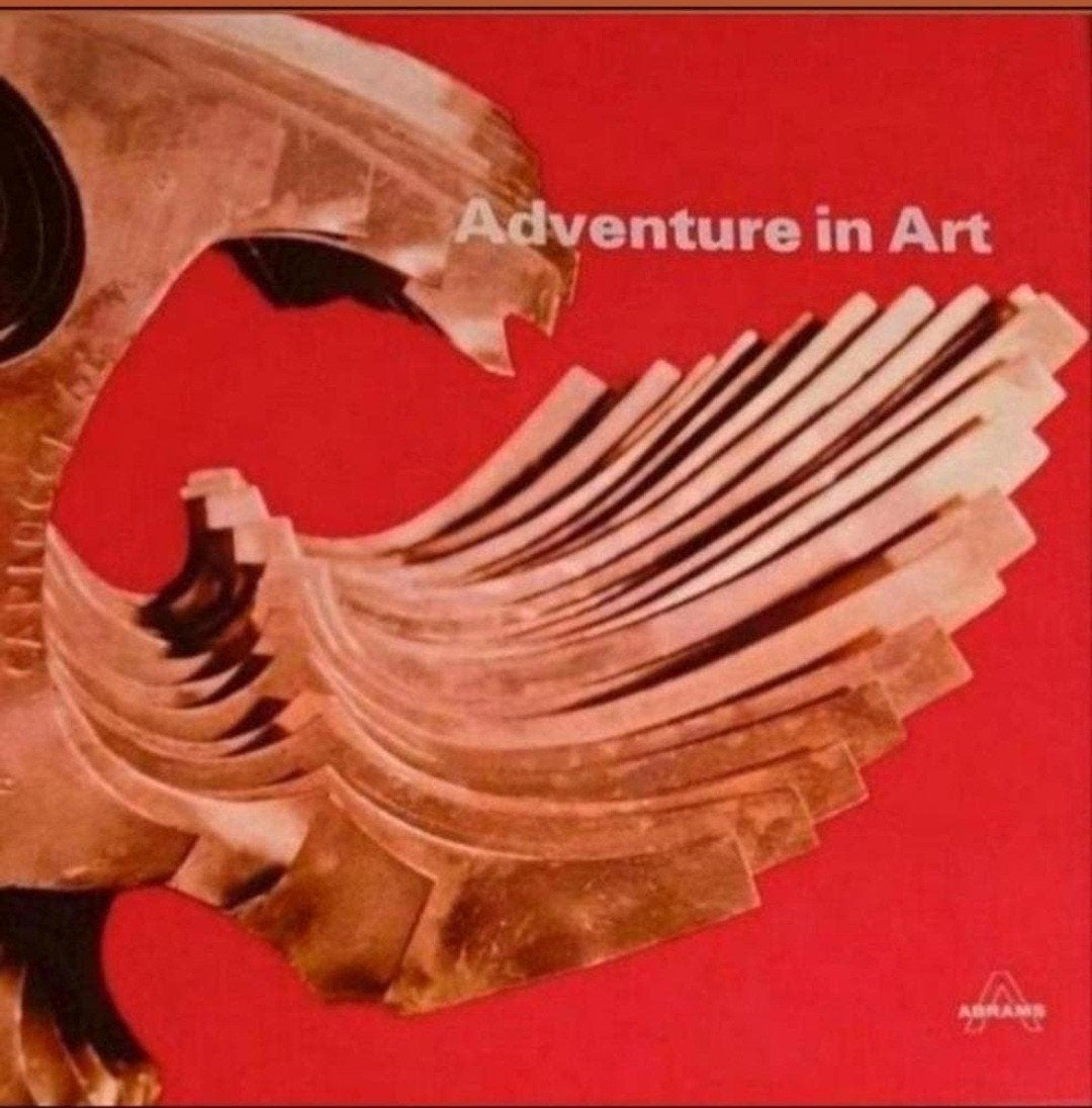 ADVENTURE IN ART Abrams hardcover 30x30 cm kunstboek, Verzenden, Zo goed als nieuw