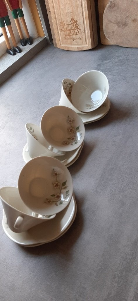 vintage set kop en schotel, Ophalen of Verzenden