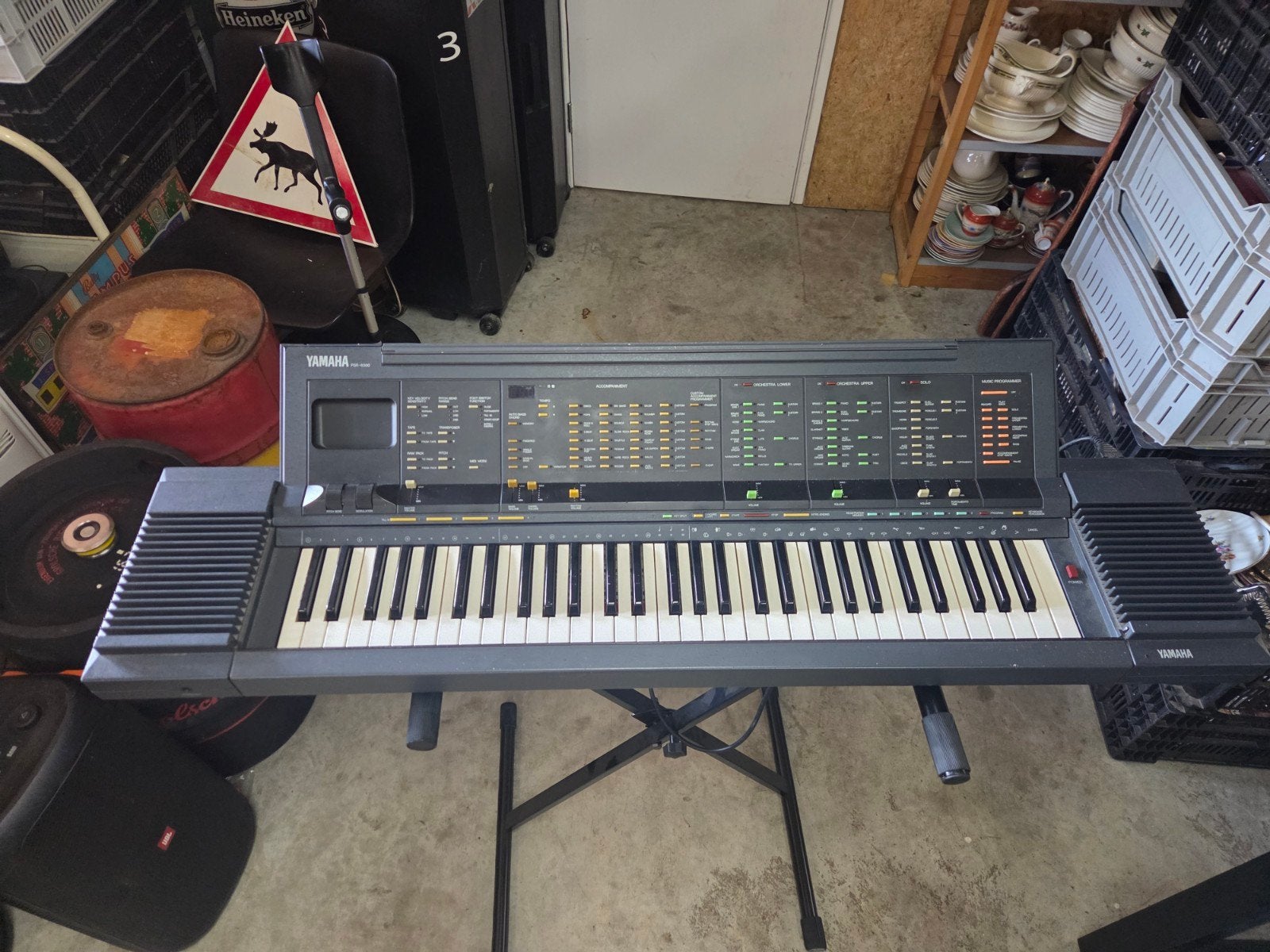 Yamaha PSR-6300 Keyboard met standaard, Ophalen, Midi-aansluiting, Yamaha, 61 toetsen