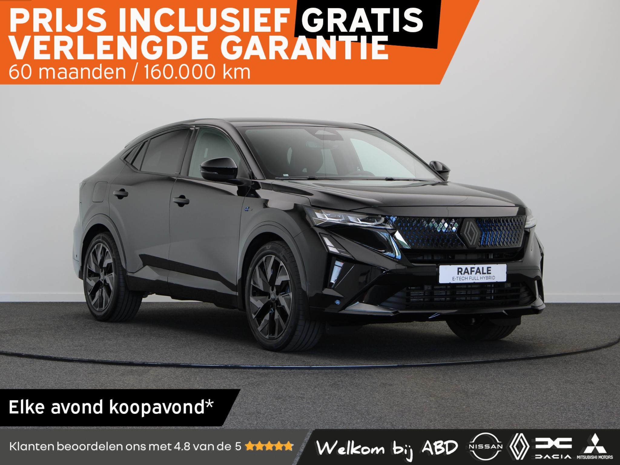 Renault Rafale E-Tech full hybrid 200pk esprit Alpine | HUD