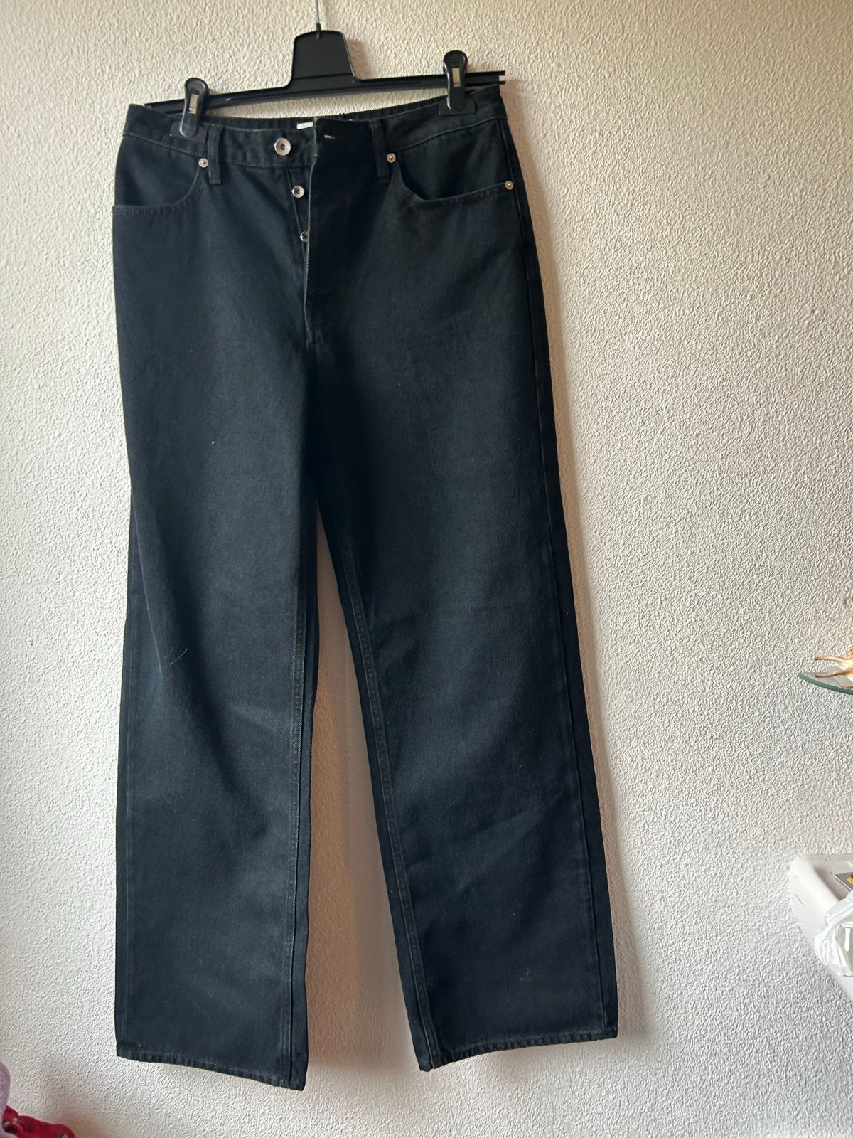 Pomandère zwarte jeans - Maat 30 (M), Maat 38/40 (M), Verzenden, Zwart, Nieuw