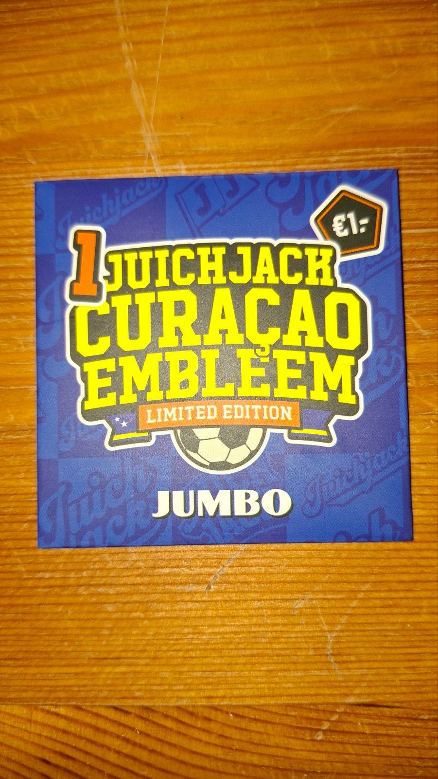 Embleem curacau, Ophalen of Verzenden, Buitenlandse clubs, Poster, Plaatje of Sticker