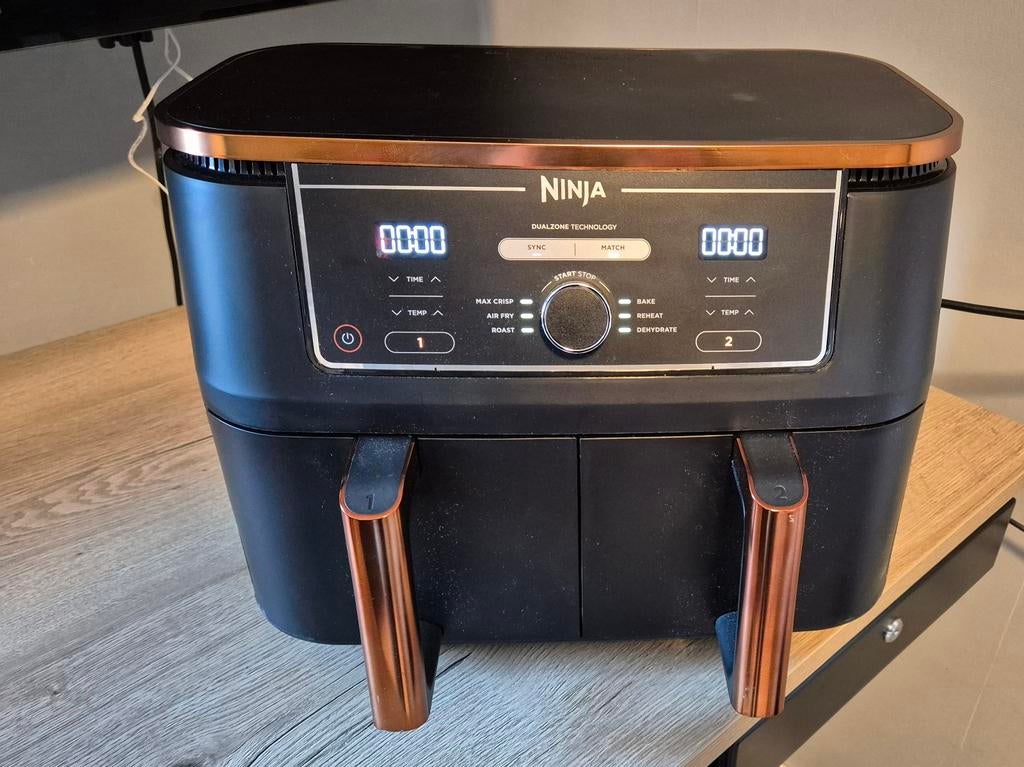 Ninja Foodi Dual Zone Airfryer - Nieuw, Witgoed en Apparatuur, Airfryers, Ophalen of Verzenden, Nieuw, Airfryer XXL, 1500 gram of meer