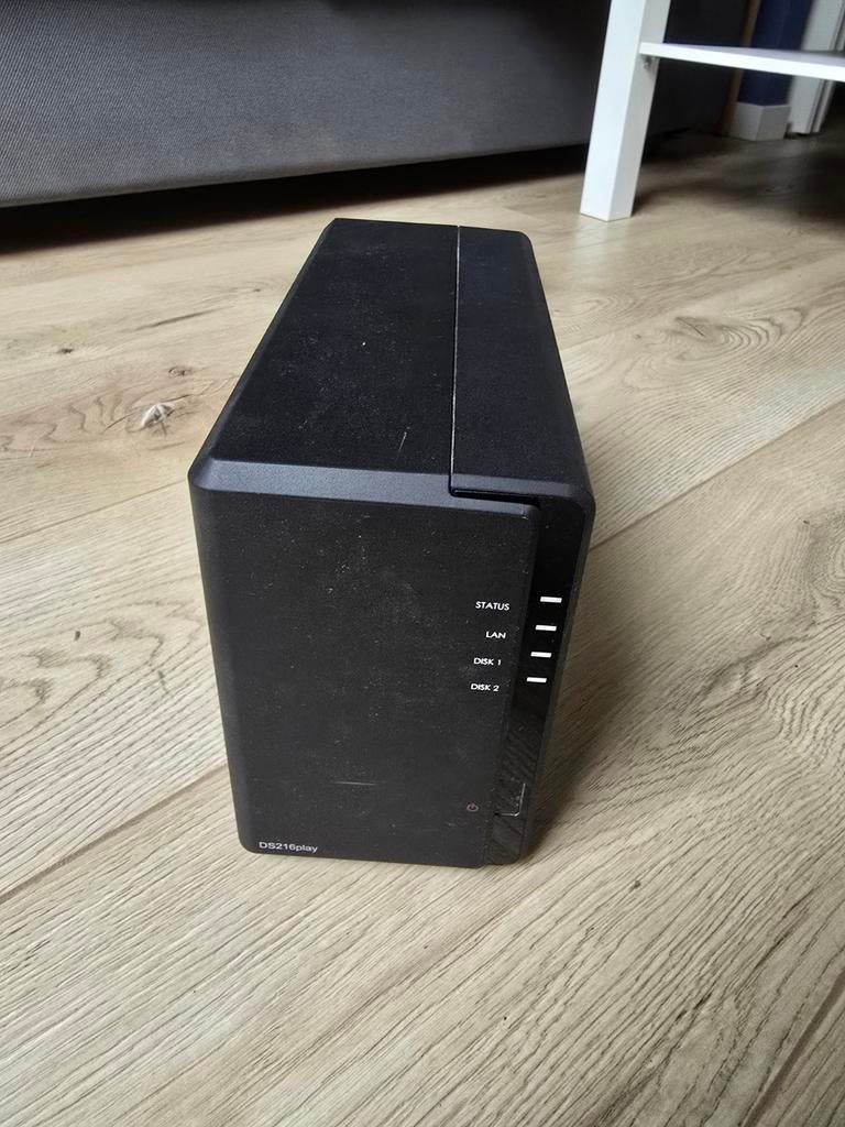 Synology DS216Play NAS - Perfect voor thuisgebruik, Computers en Software, NAS, Ophalen of Verzenden, Gebruikt