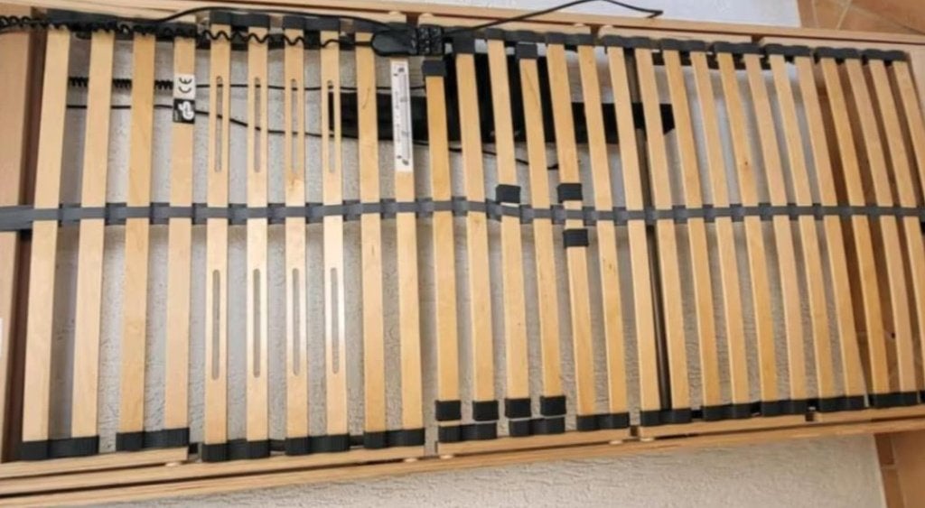 Electrische lattenbodems, Huis en Inrichting, Ophalen, Gebruikt, 90 cm, Eenpersoons