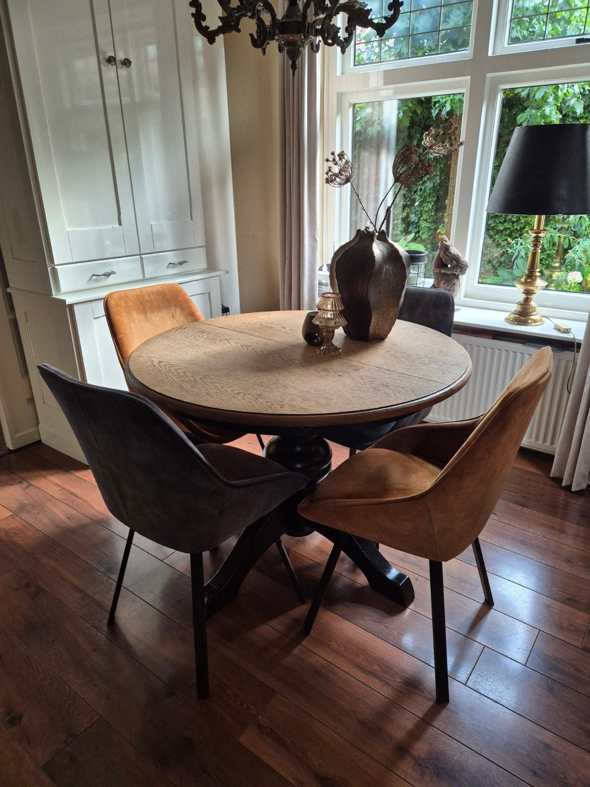 Elegante eetkamerstoelen - set van 4, Ophalen, Overige kleuren, Modern, Elegant, Zo goed als nieuw