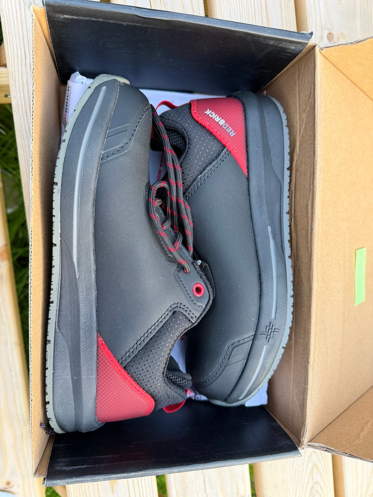 Redbrick Motion Fuse S3 Veiligheidsschoenen - Maat 39, Nl, Zwart, Nieuw, Redbrick