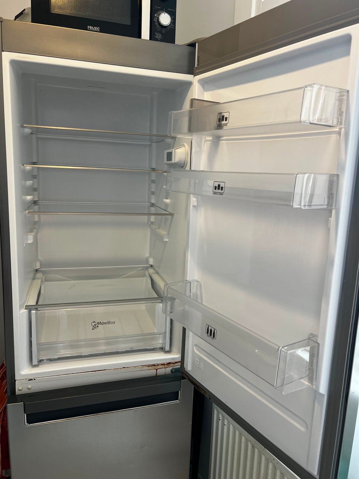 Gratis Whirlpool koel-vriescombinatie (defect), Ophalen, 200 liter of meer, 60 cm of meer, Met aparte vriezer