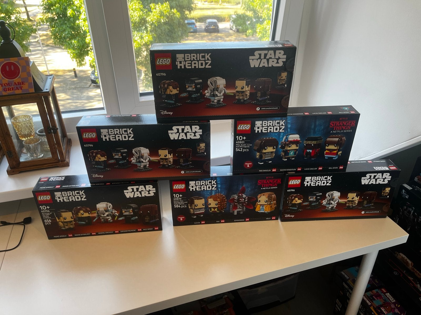 Nieuwe LEGO Brick Headz Collectie - Star Wars & Stranger Thi, Ophalen of Verzenden, Nieuw