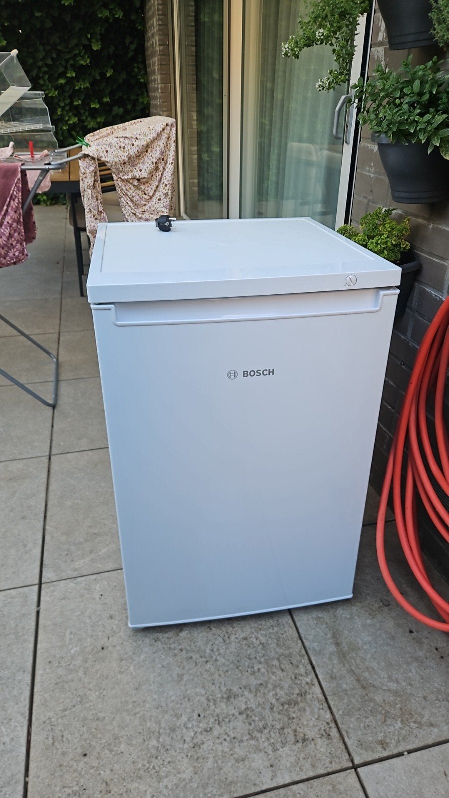 Bosch vriezer, Minder dan 60 cm, Zo goed als nieuw, Vrijstaand, Ophalen