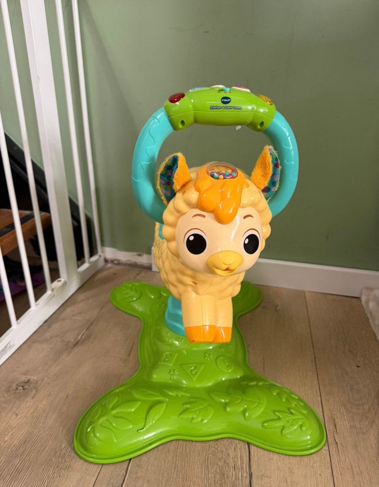 VTech Schommel & Leer Lama - Interactief Speelgoed., Kinderen en Baby's, Ophalen, Zo goed als nieuw, 6 maanden tot 2 jaar
